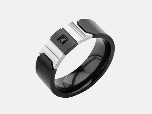 mens_black_tungston_ring_diamond_