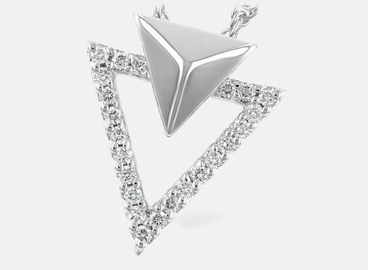 triangle_diamond_white_gold_pendant_necklace