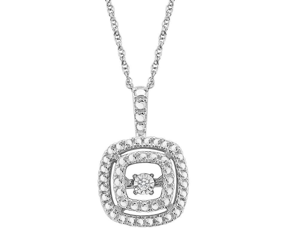 Heartbeat_sterling_silver_pendant_necklace_diamond