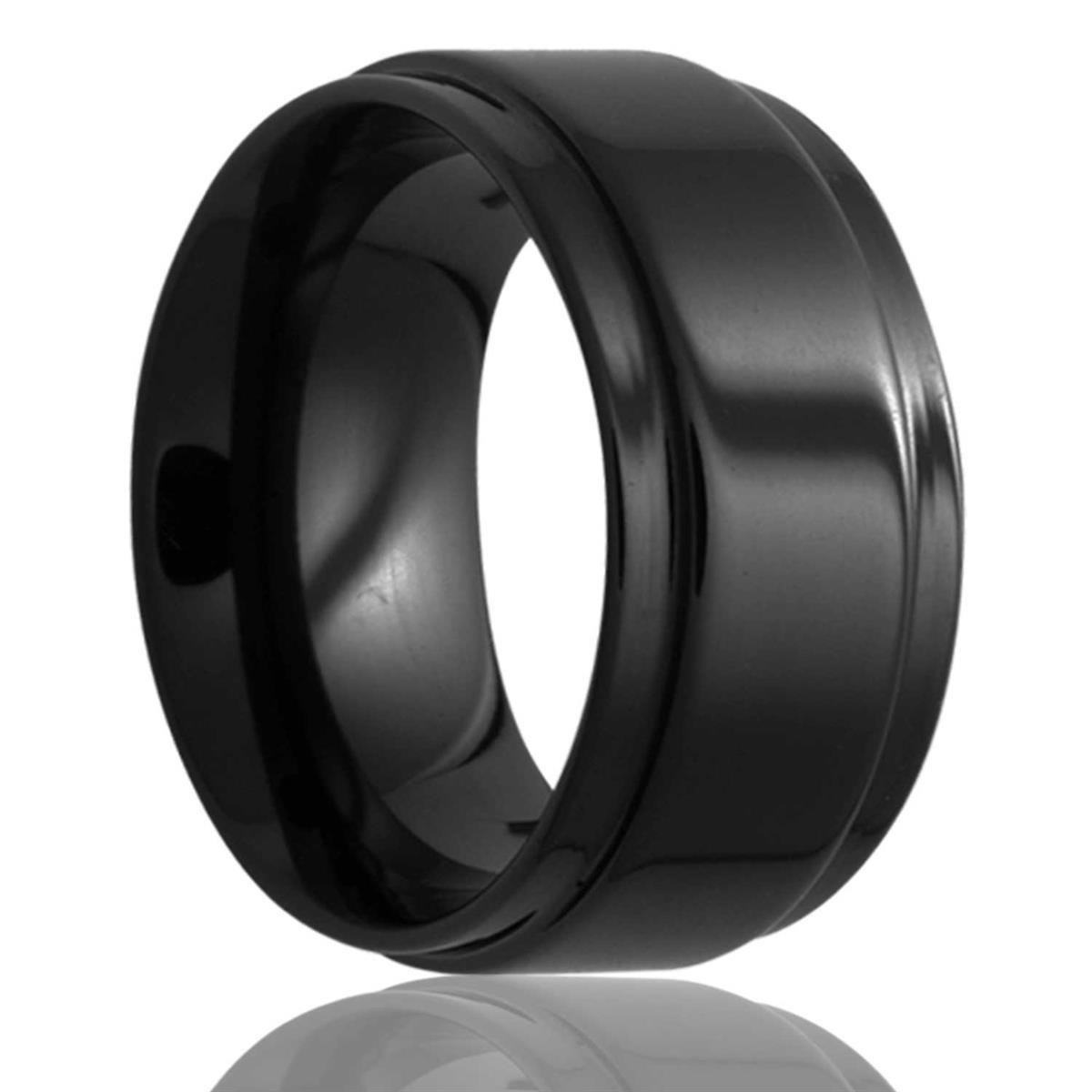 alternative metal, men's wedding ring, kluh jewelers