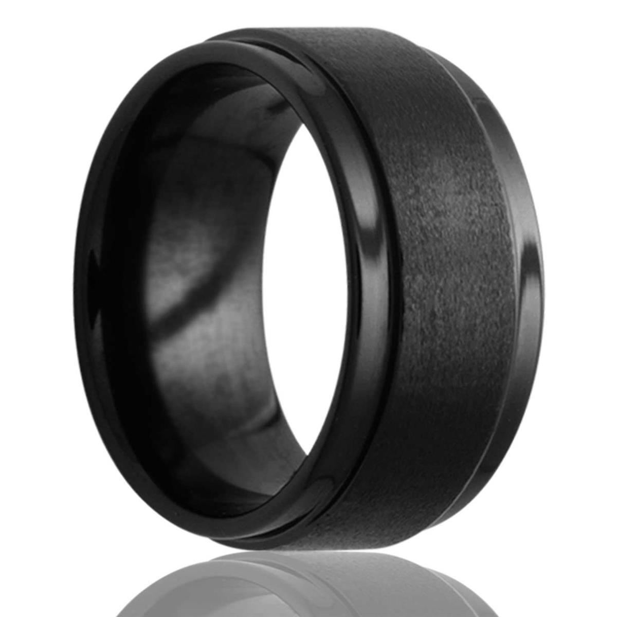 alternative metal, men's wedding ring, kluh jewelers