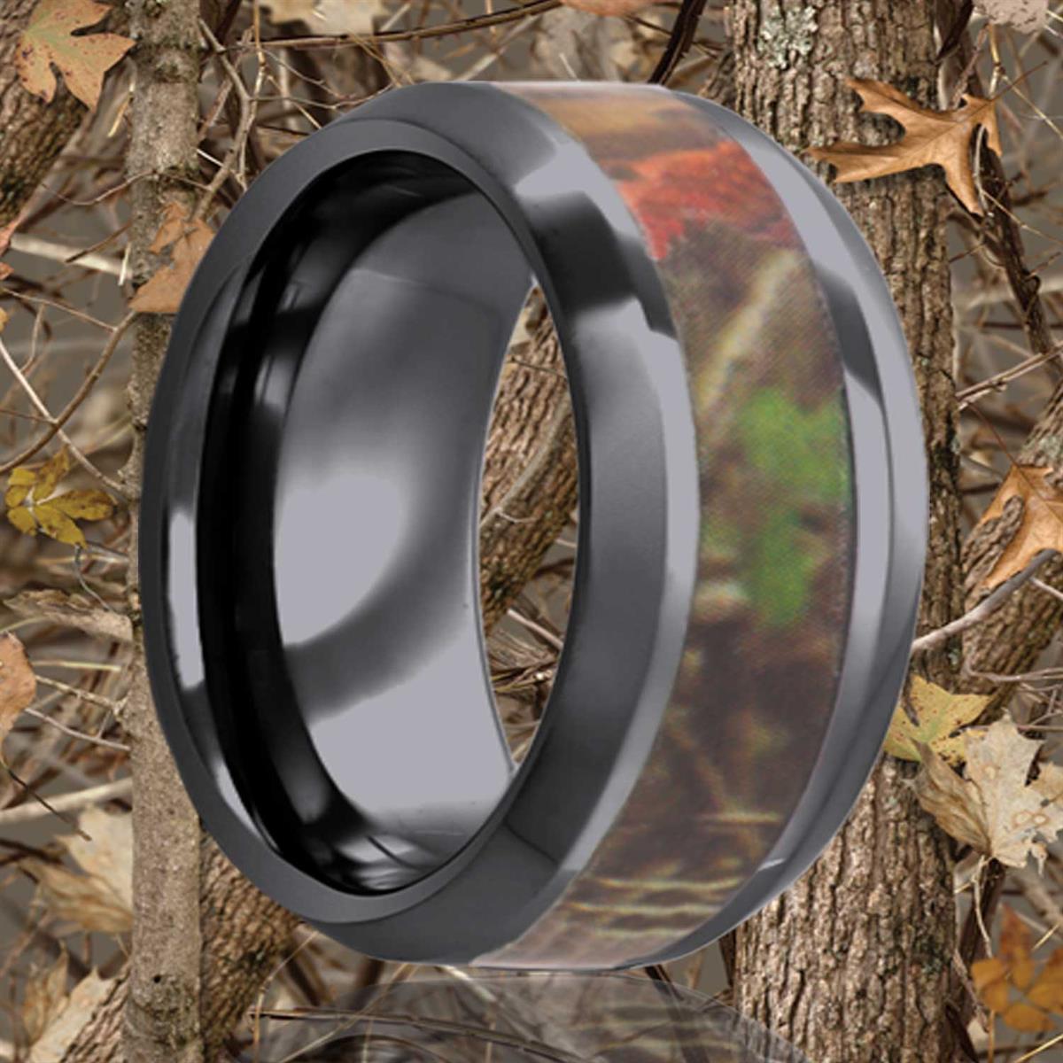 alternative metal, camo, camoflage, men's wedding ring, kluh jewelers