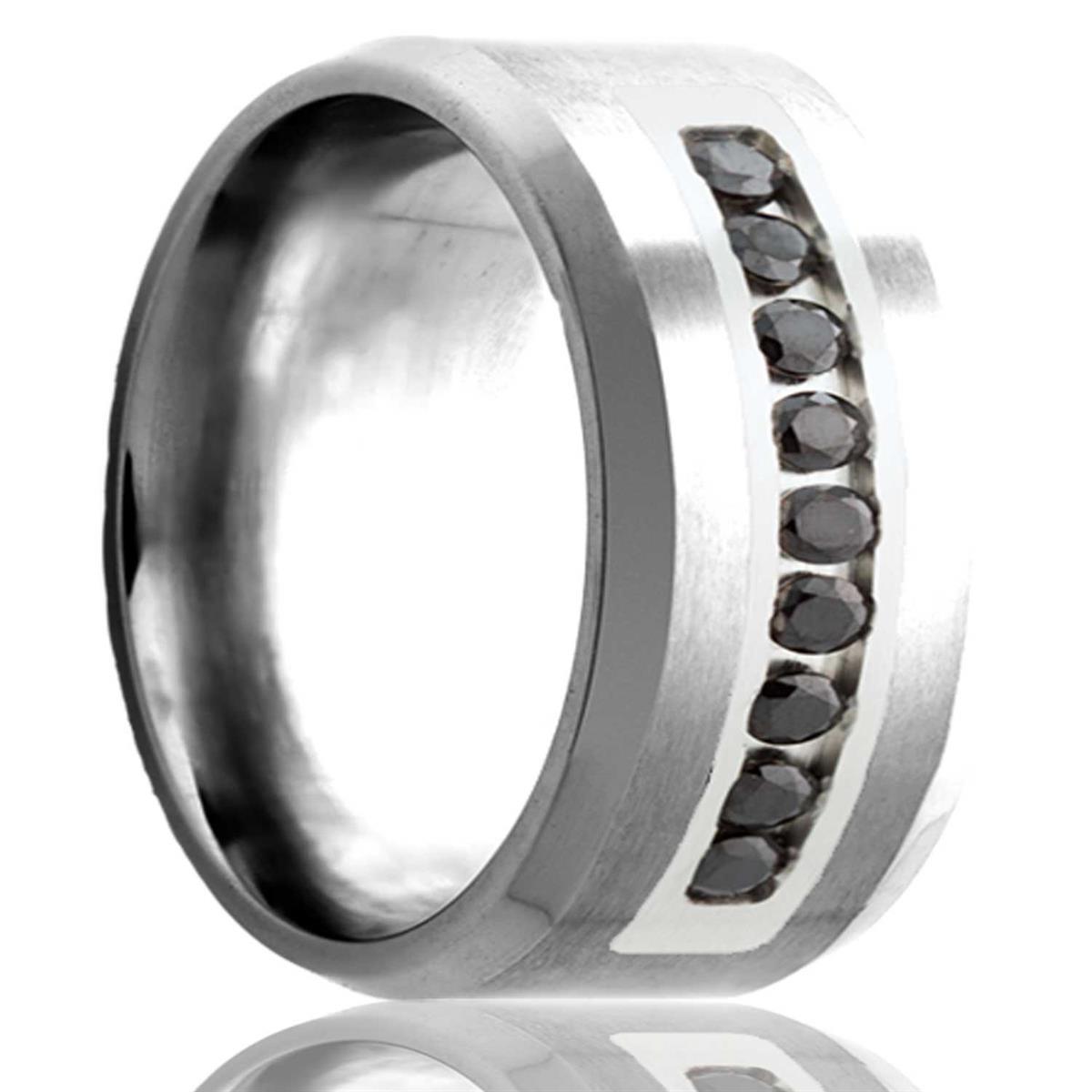 alternative metal, men's wedding ring, kluh jewelers