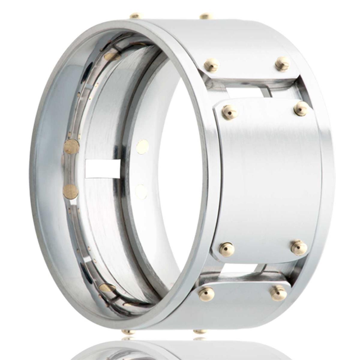 alternative metal, men's wedding ring, kluh jewelers