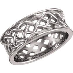 Men's wedding bands, celtic knot, gold, kluh jewelers