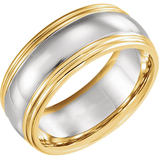 Men's wedding bands, gold, kluh jewelers